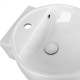Раковина Qtap Swan QT1611A005W з донним клапаном