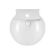 Раковина Qtap Swan QT1611A005W з донним клапаном