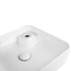 Раковина-чаша Qtap Stork WHITE з донним клапаном QT1511A057TW