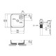Раковина-чаша Qtap Stork WHITE з донним клапаном QT1511A057TW