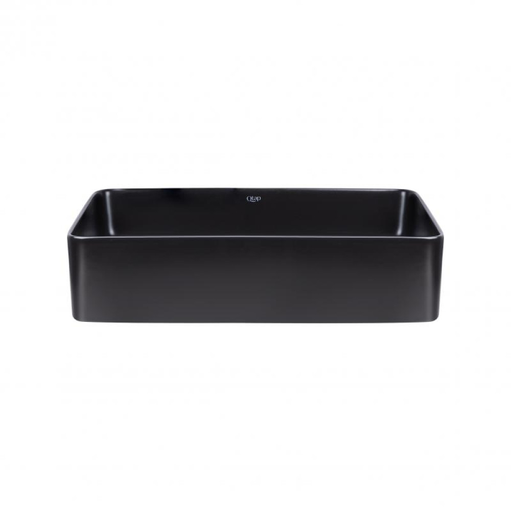 Раковина-чаша Qtap Tern Matt black з донним клапаном QT1711A055MB