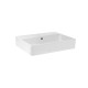 Раковина Qtap Crow White з донним клапаном QT0511WL032W