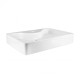 Раковина-чаша Qtap Crow WHITE QT0511A064W з донним клапаном