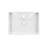 Раковина-чаша Qtap Crow WHITE QT0511A064W с донным клапаном