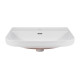 Раковина Qtap Stork White з донним клапаном QT1511L736W