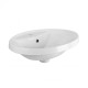 Раковина Qtap Stork QT1511L737W з донним клапаном