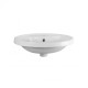 Раковина Qtap Stork QT1511L737W з донним клапаном
