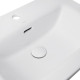 Раковина Qtap Stork White з донним клапаном QT1511L738W
