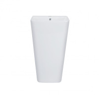Раковина для підлоги моноблок Qtap Tern з донним клапаном QT1711G302W