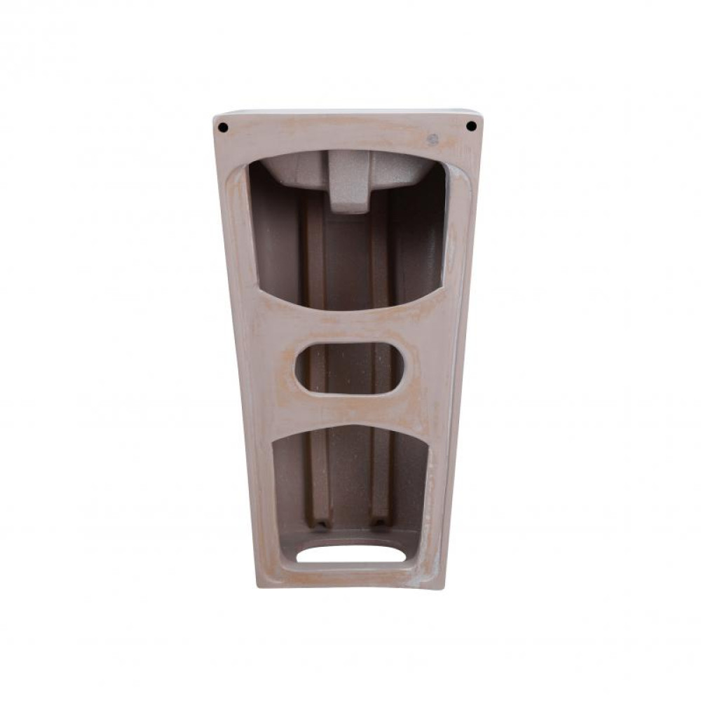 Раковина для підлоги моноблок Qtap Tern з донним клапаном QT1711G302W