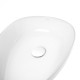 Раковина Qtap Leo QT1111A053W з донним клапаном
