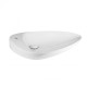 Раковина-чаша Qtap Leo WHITE QT1111A089TW з донним клапаном