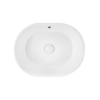 Раковина-чаша Qtap Robin White з донним клапаном QT1311A025W