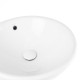 Раковина-чаша Qtap Robin WHITE QT1311A004W з донним клапаном
