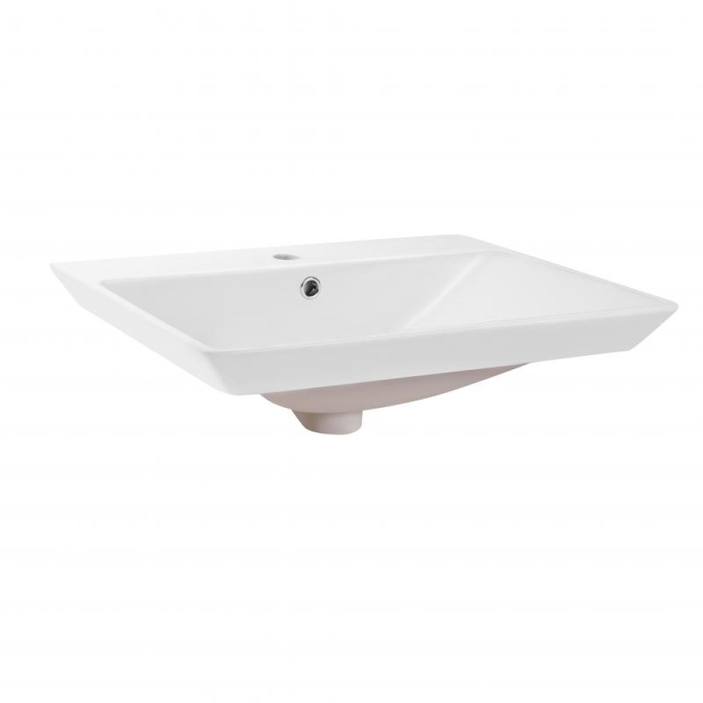 Раковина Qtap Albatross D White з донним клапаном QT01115060DW