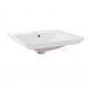 Раковина Qtap Albatross D White з донним клапаном QT01115060DW