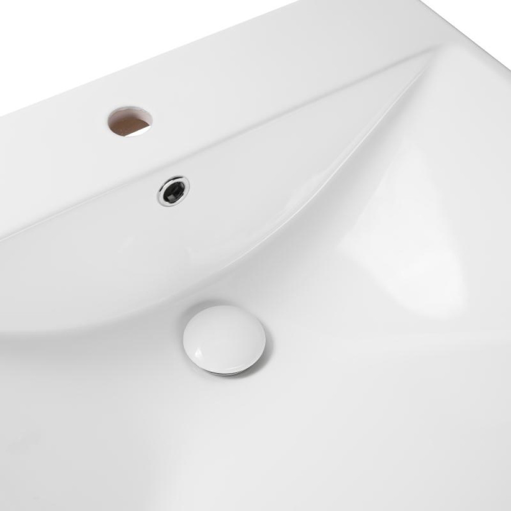 Раковина Qtap Albatross D White з донним клапаном QT01115060DW