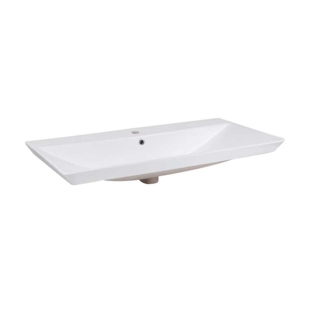 Раковина Qtap Albatross D White з донним клапаном QT01115100DW