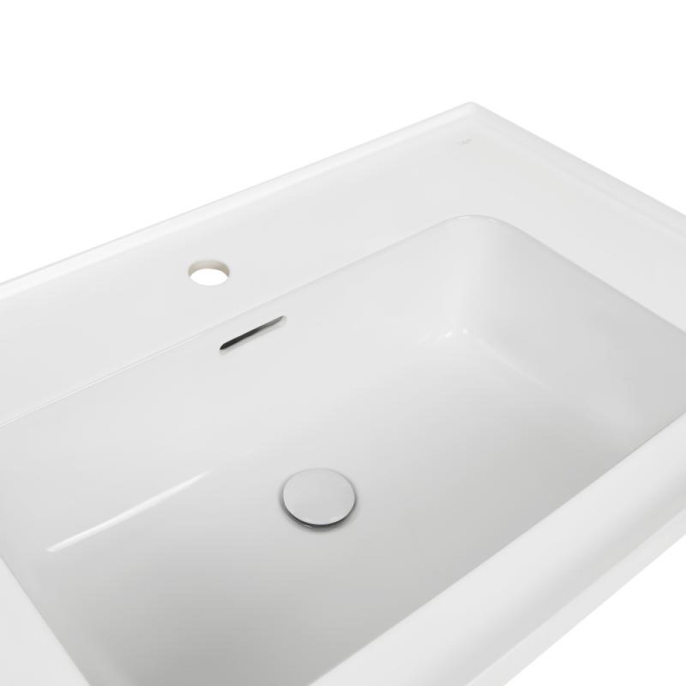 Раковина Qtap Albatross A White з донним клапаном QT01115080AW