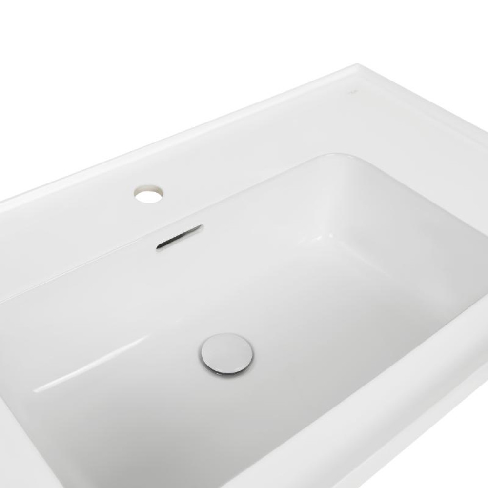 Раковина Qtap Albatross A White з донним клапаном QT01115090AW