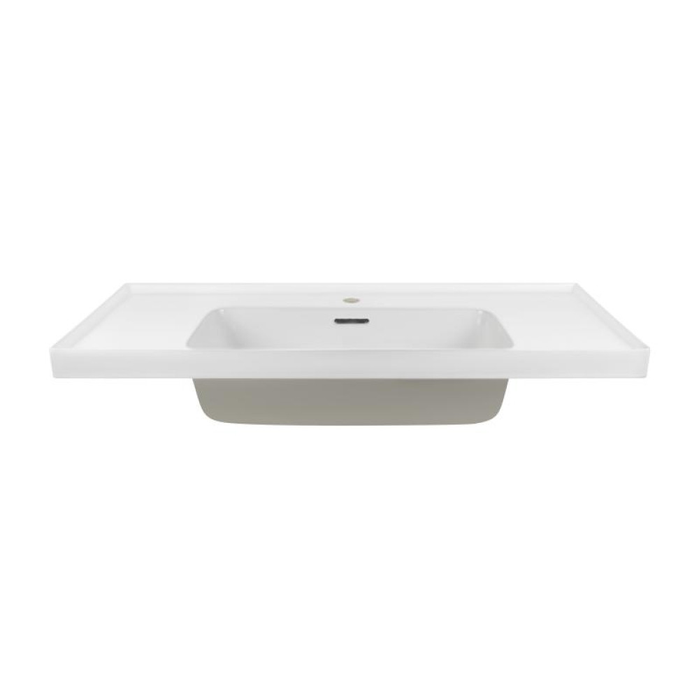 Раковина Qtap Albatross A White з донним клапаном QT01115100AW