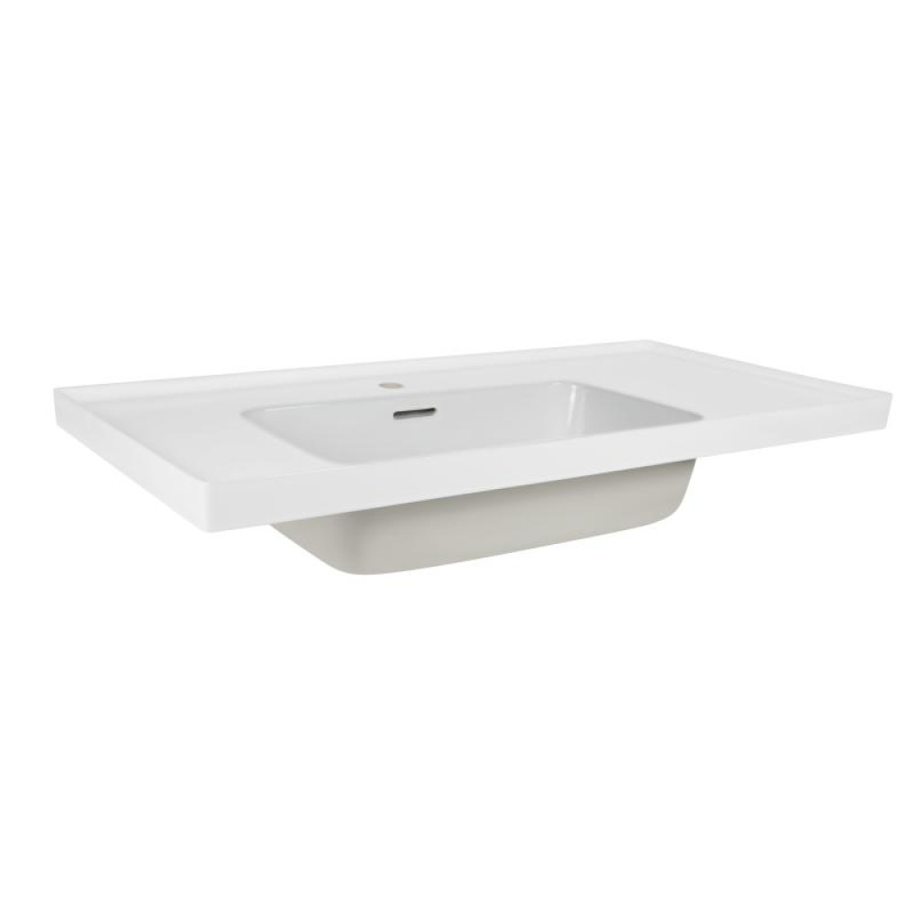 Раковина Qtap Albatross A White з донним клапаном QT01115100AW
