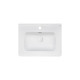 Раковина Qtap Albatross 9H White з донним клапаном QT01119060HW