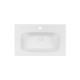 Раковина Qtap Albatross 5H White з донним клапаном QT01115080HW