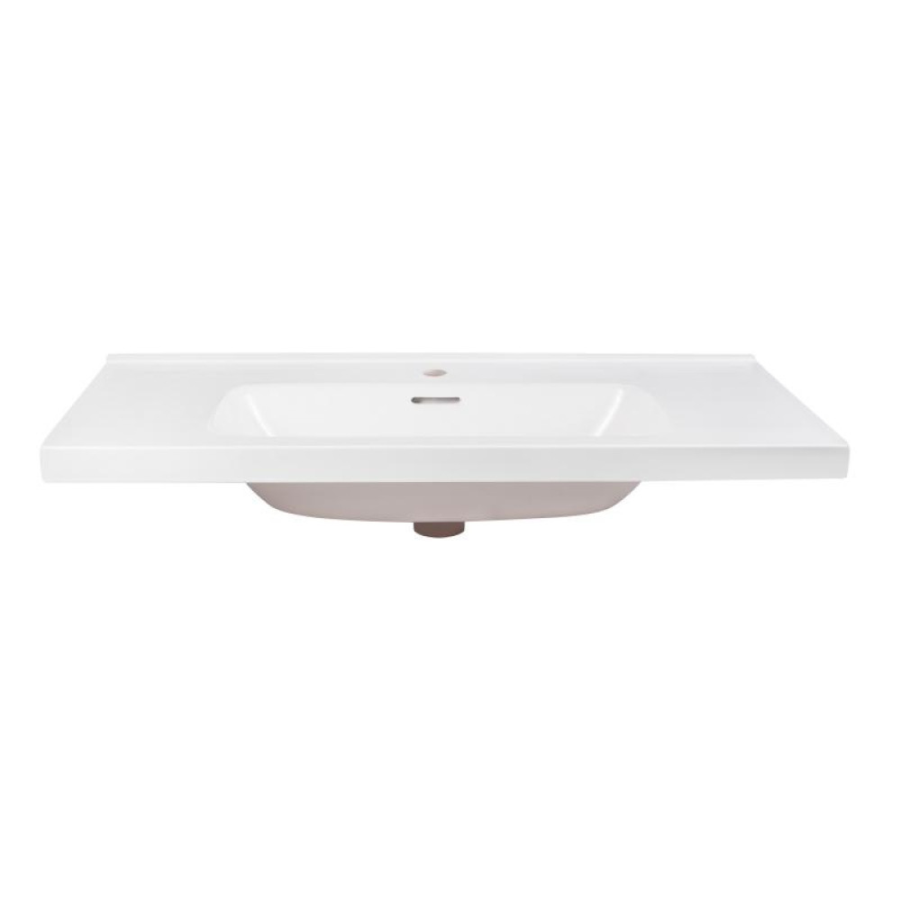 Раковина Qtap Albatross 5H White з донним клапаном QT01115100HW