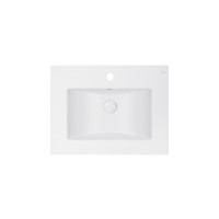 Раковина Qtap Albatross E White з донним клапаном QT01119060EW