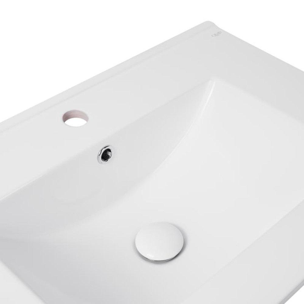 Раковина Qtap Albatross E White з донним клапаном QT01119070EW