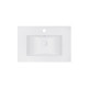Раковина Qtap Albatross E White з донним клапаном QT01119070EW