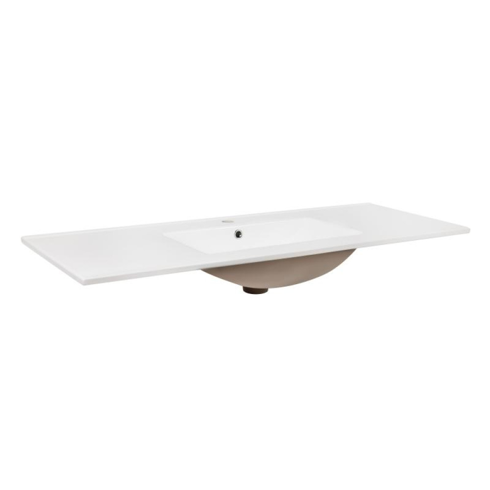 Раковина Qtap Albatross E White з донним клапаном QT01119120EW