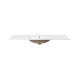 Раковина Qtap Albatross E White з донним клапаном QT01119150EW