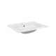 Раковина Qtap Albatross E49 White з донним клапаном QT01119060E49W