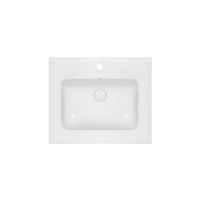 Раковина Qtap Albatross E49 White с донным клапаном QT01119060E49W