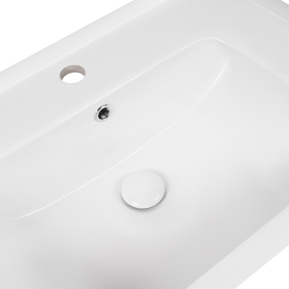 Раковина Qtap Albatross E49 White з донним клапаном QT01119060E49W