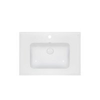 Раковина Qtap Albatross E49 White з донним клапаном QT01119070E49W