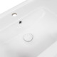 Раковина Qtap Albatross E49 White з донним клапаном QT01119070E49W