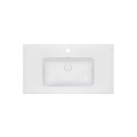 Раковина Qtap Albatross E49 White з донним клапаном QT01119090E49W