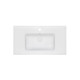 Раковина Qtap Albatross E49 White з донним клапаном QT01119090E49W