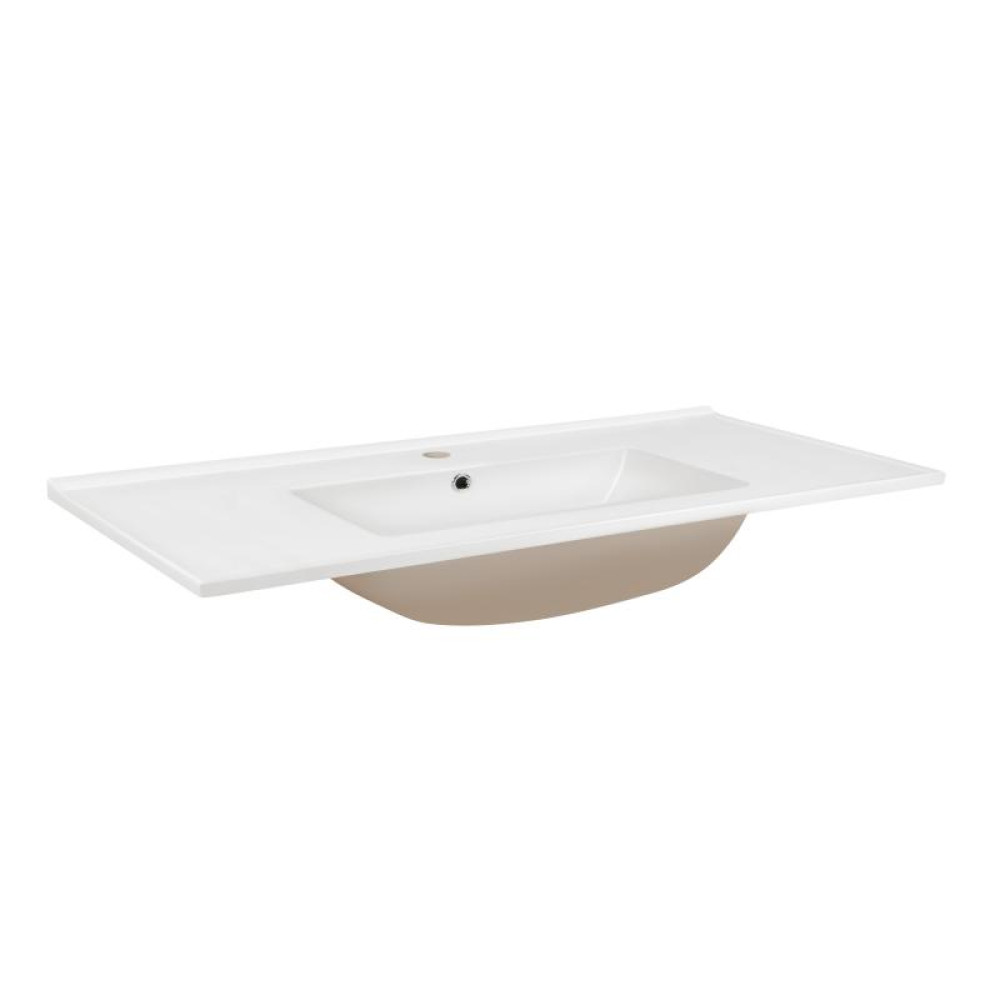Раковина Qtap Albatross E49 White з донним клапаном QT01119100E49W