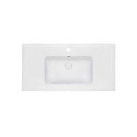 Раковина Qtap Albatross E49 White з донним клапаном QT01119100E49W