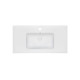 Раковина Qtap Albatross E49 White з донним клапаном QT01119100E49W