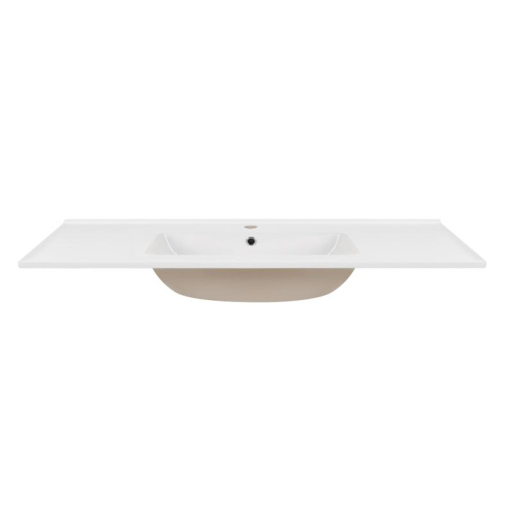 Раковина Qtap Albatross E49 White з донним клапаном QT01119120E49W