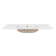 Раковина Qtap Albatross E49 White з донним клапаном QT01119120E49W