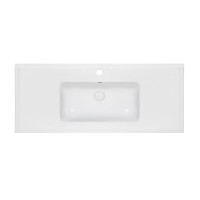 Раковина Qtap Albatross E49 White з донним клапаном QT01119120E49W