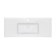 Раковина Qtap Albatross E49 White з донним клапаном QT01119120E49W