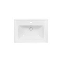 Раковина Qtap Albatross 5C White с донным клапаном QT01115060CW