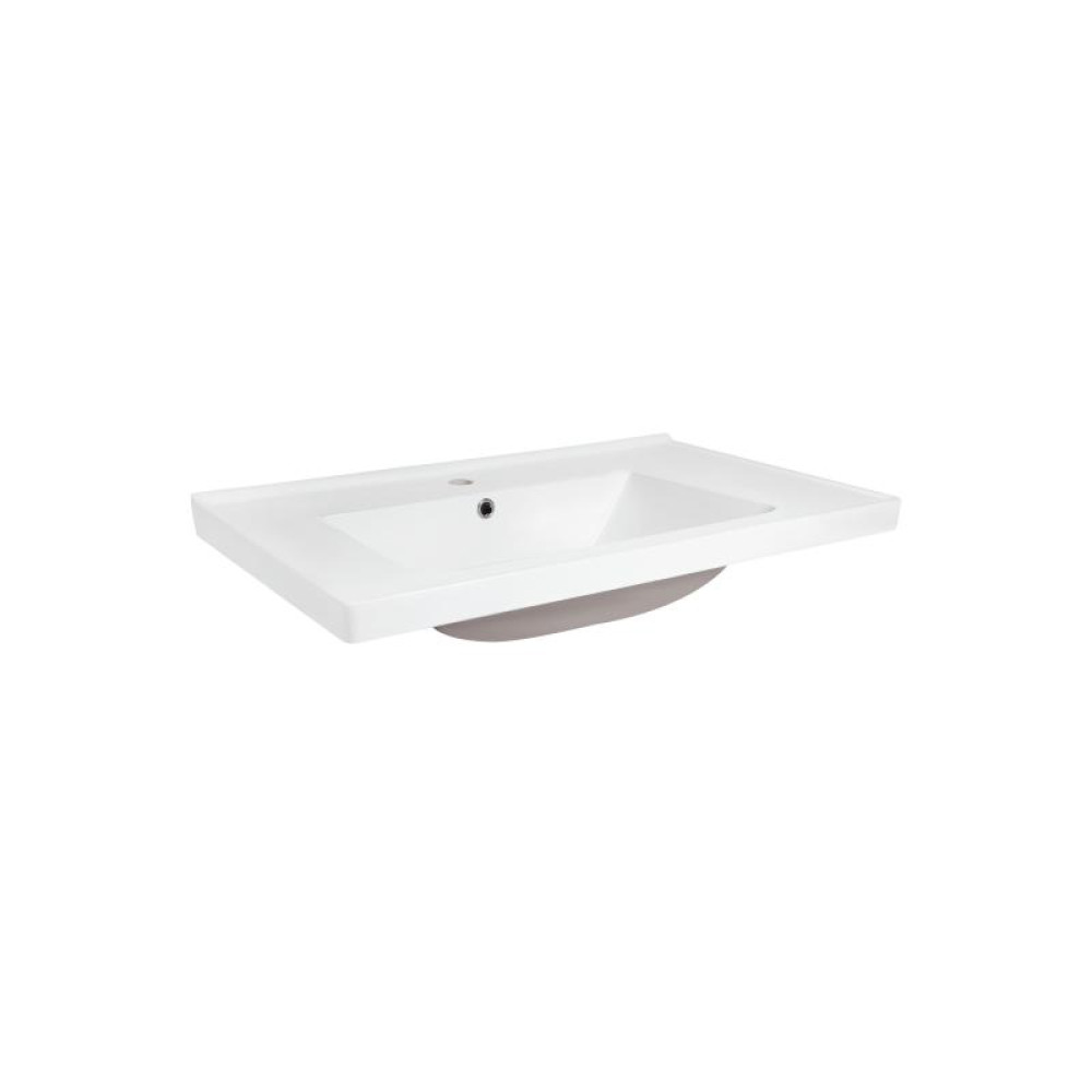 Раковина Qtap Albatross 5C White з донним клапаном QT01115080CW